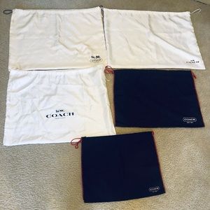 Coach dust bag